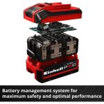 Einhell Akku Power-X-Change Plus Multi-Ah 18Volt 5,0 bis 8,0Ah (rot/schwarz, Multi-Ah Technologie)