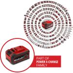 Einhell Akku Power-X-Change Plus Multi-Ah 18Volt 5,0 bis 8,0Ah (rot/schwarz, Multi-Ah Technologie)