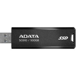 A-Data SC610 500 GB, Externe SSD (schwarz, USB-A 3.2 Gen 2)