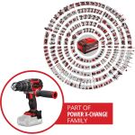 Einhell Professional Akku-Schlagbohrschrauber TP-CD 18/60 Li-i BL - Solo, 18Volt (rot/schwarz, ohne Akku und Ladegerät)