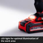 Einhell Professional Akku-Schlagbohrschrauber TP-CD 18/60 Li-i BL - Solo, 18Volt (rot/schwarz, ohne Akku und Ladegerät)