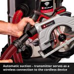 Einhell Professional TP-VC 36/30 S Auto - Solo, 36Volt (2x18V), Nass-/Trockensauger (rot/edelstahl, ohne Akku und Ladegerät)