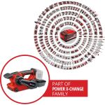 Einhell Professional Akku-Bandschleifer TP-BS 18/457 Li BL - Solo, 18Volt (rot/schwarz, ohne Akku und Ladegerät)