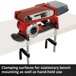 Einhell Professional Akku-Bandschleifer TP-BS 18/457 Li BL - Solo, 18Volt (rot/schwarz, ohne Akku und Ladegerät)