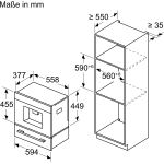 Bosch Serie 8 I CTL7181B0 Einbau (schwarz, Home Connect)