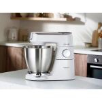 Kenwood Titanium Chef Baker XL Küchenmaschine KVL65.001WH (weiß, 1.200 Watt, integrierte Waage)