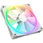 NZXT Europe F140 RGB DUO Single 140x140x25 (weiß, Einzellüfter, ohne Controller, 140 mm)