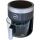 UNOLD Heißluftfritteuse Glas (schwarz/transparent, 1.200 Watt, Korb 3,5 Liter)
