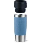 EMSA TRAVEL MUG Classic Thermobecher (blau/edelstahl,...