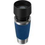 EMSA TRAVEL MUG Classic Thermobecher (dunkelblau/edelstahl, 0,36 Liter)