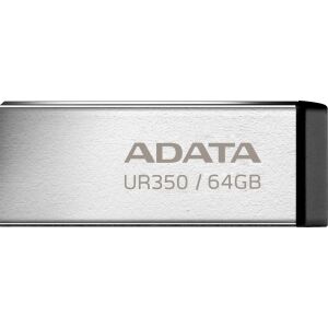 A-Data UR350 64 GB (nickel/schwarz, USB-A 3.2 Gen 1 (5 Gbit/s))