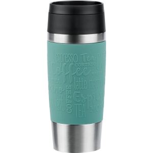 EMSA TRAVEL MUG Classic Thermobecher (petrol/edelstahl, 0,36 Liter)