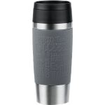 EMSA TRAVEL MUG Classic Thermobecher (grau/edelstahl,...