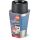EMSA TRAVEL MUG Compact Thermobecher (blau/edelstahl, 0,3 Liter, Drehverschluss)