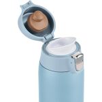 EMSA TRAVEL MUG light Thermobecher (hellblau, 0,4 Liter, Flip-Deckel)