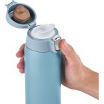 EMSA TRAVEL MUG light Thermobecher (hellblau, 0,4 Liter, Flip-Deckel)