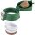 EMSA TRAVEL MUG light Thermobecher (dunkelgrün, 0,4 Liter, Flip-Deckel)