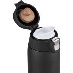 EMSA TRAVEL MUG light Thermobecher (schwarz (matt), 0,4 Liter, Flip-Deckel)