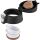 EMSA TRAVEL MUG light Thermobecher (schwarz (matt), 0,4 Liter, Flip-Deckel)