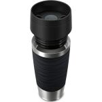 EMSA TRAVEL MUG Waves Thermobecher (schwarz/edelstahl, 0,36 Liter)