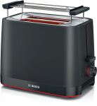 Bosch Kompakt-Toaster MyMoment TAT3M123 (schwarz, 950 Watt, für 2 Scheiben Toast)