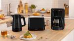 Bosch Kompakt-Toaster MyMoment TAT3M123 (schwarz, 950 Watt, für 2 Scheiben Toast)