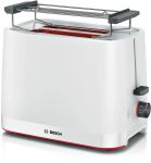 Bosch Kompakt-Toaster MyMoment TAT3M121 (weiß, 950 Watt, für 2 Scheiben Toast)