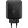 Goobay USB-C PD Dual-Schnellladegerät 45 Watt (schwarz, 1x USB-A, 1x USB-C PD, GaN-Technologie)