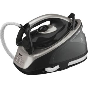 Tefal Dampfbügelstation Express Easy SV6140 (schwarz/silber, 2.200 Watt)