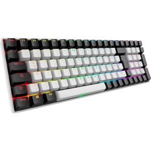 Sharkoon SKILLER SGK50 S2 (weiß, DE-Layout, Gateron Brown)