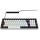 Sharkoon SKILLER SGK50 S2 (weiß, DE-Layout, Gateron Brown)