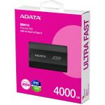 A-Data SD810 4 TB, Externe SSD (schwarz, USB-C 3.2 Gen 2x2 (20 Gbit/s))