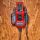 Einhell Power X-Change Akku-Schleif- / Gravur-Werkzeug TE-MT 18/34 Li-Solo, 18Volt (rot/schwarz, ohne Akku und Ladegerät, 55-teiliges Zubehör-Set)