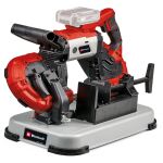 Einhell Power X-Change Akku-Bandsäge TE-MB 18/127 U Li-Solo, 18Volt (rot/schwarz, ohne Akku und Ladegerät, mit Untergestell)