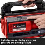 Einhell Power X-Change Akku-Kompressor PRESSITO 18/25, 18Volt (rot/schwarz, ohne Akku und Ladegerät)