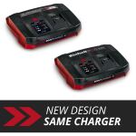 Einhell Power-X-Change Ladegerät Power X-Boostcharger 8A (schwarz/rot)