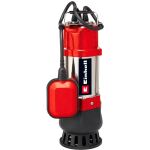 Einhell Schmutzwasserpumpe GC-DP 5010 G, Tauch- / Druckpumpe (rot/edelstahl, 500 Watt)