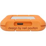 LaCie Rugged Mini SSD 2 TB, Externe SSD (orange/silber, USB-C 3.2 Gen 2x2 (20 Gbit/s))