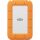 LaCie Rugged Mini SSD 2 TB, Externe SSD (orange/silber, USB-C 3.2 Gen 2x2 (20 Gbit/s))