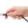 Goobay Ethernet-Kabel USB-A 3.2 Gen1 Stecker > RJ-45 Stecker (schwarz/silber, 1 Meter, geflochtener Textilmantel)
