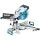 Makita Kapp-und Gehrungssäge LS1110F, 260mm, Kapp- und Gehrungssäge (blau, 1.450 Watt)