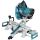 Makita Kapp-und Gehrungssäge LS1110F, 260mm, Kapp- und Gehrungssäge (blau, 1.450 Watt)