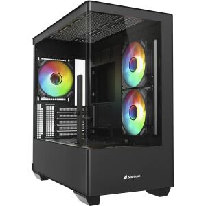Sharkoon ELITE SHARK CM100  (schwarz, Tempered Glass x 2)