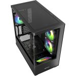 Sharkoon ELITE SHARK CM100  (schwarz, Tempered Glass x 2)