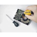 wiha Drehmoment-Schraubendreher Set TorqueVario-S Micro ESD (schwarz/gelb, 18-teilig, 0,1 - 0,6Nm)