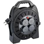HAZET Kabeltrommel 161N-3D, 4-fach (schwarz, 10 Meter)