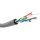 Goobay Netzwerkkabel Cat.6, U/UTP (grau, 100 Meter, flexibel)