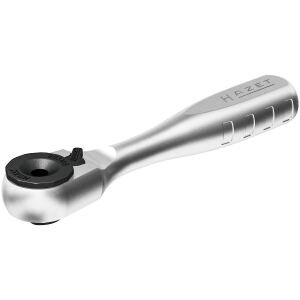 HAZET Bit-Umschaltknarre Vollstahl 863MB, 1/4" (Betätigungswinkel 6°, Federsicherung)