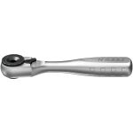 HAZET Bit-Umschaltknarre Vollstahl 863MB, 1/4" (Betätigungswinkel 6°, Federsicherung)