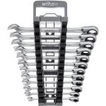 wiha Ringratschen-Gabelschlüssel-Set, 12-teilig, umschaltbar (SW 8 - 19mm)